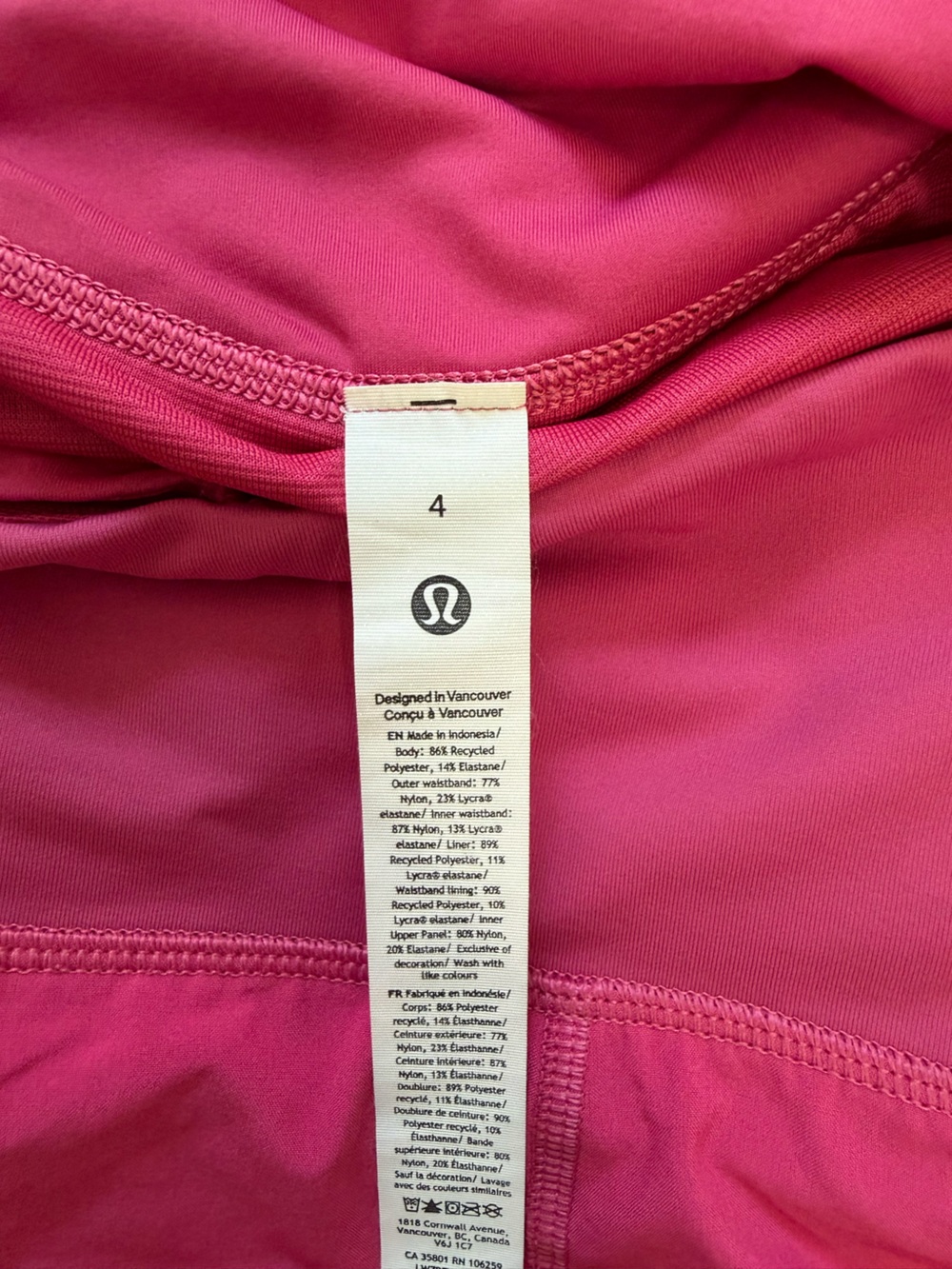 lululemon athletica Hot Pink Athletic Running Shorts - Picture 5 of 5